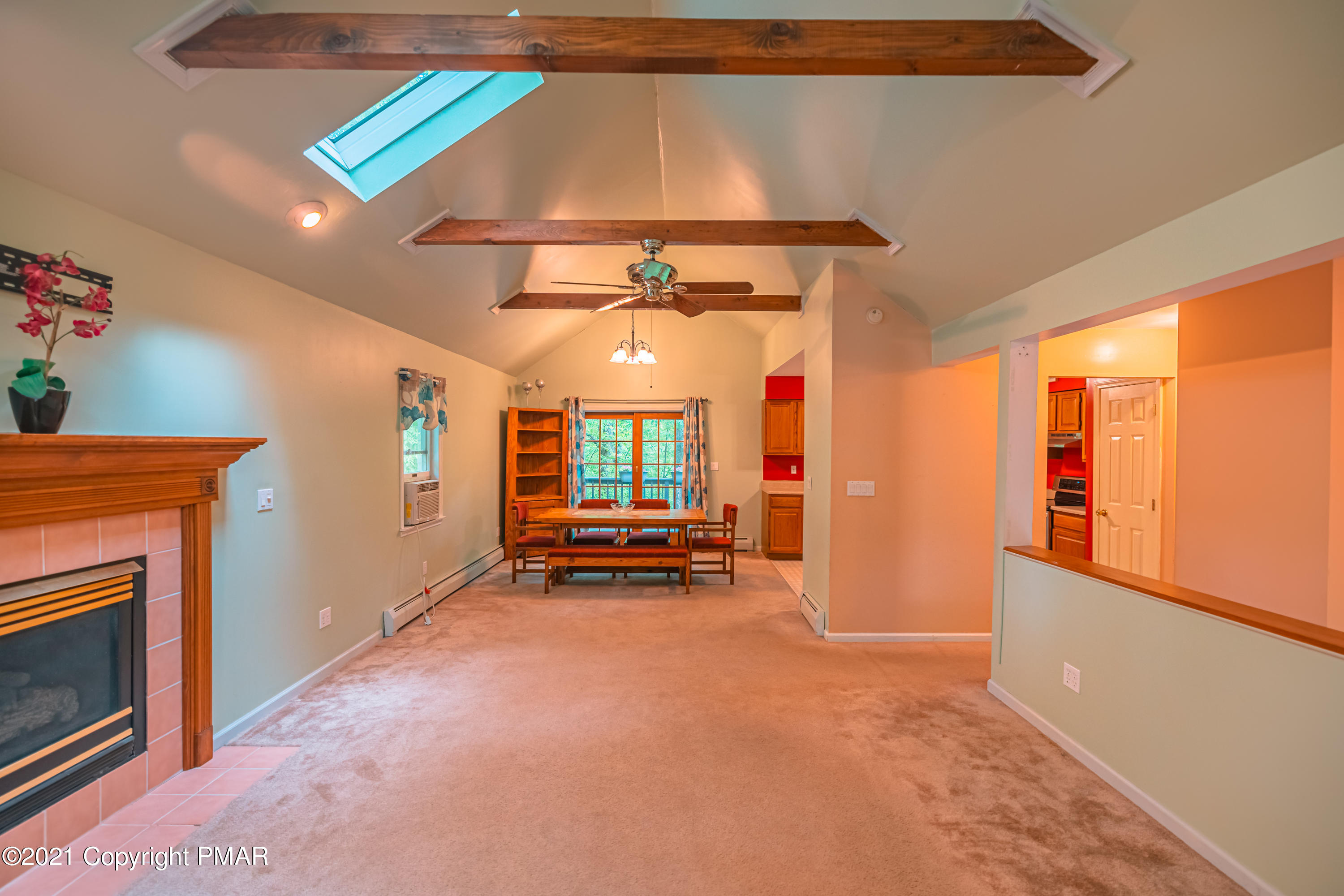 119 Canterbury Road Bushkill, PA 18324 - Photo 6 of 55 living room to dining room