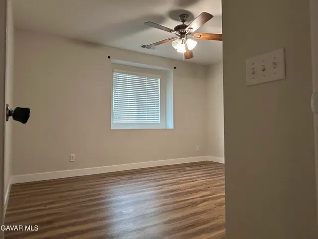 wooden floor in an empty room