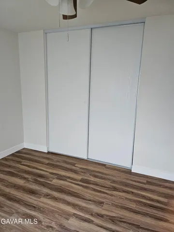 a view of a room with an empty space