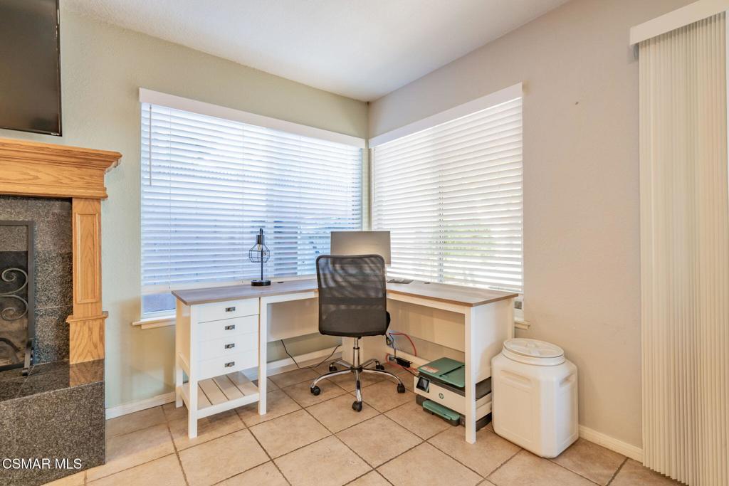 1816 Hillary Court Simi Valley, CA 93065 - Photo 24 of 58 a view of a workspace with furniture
