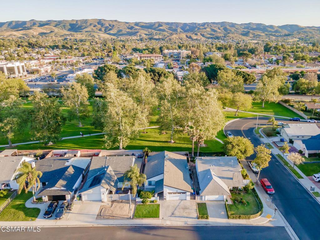 1816 Hillary Court Simi Valley, CA 93065 - Photo 57 of 58 an aerial view of house with yard swimming pool and ocean view