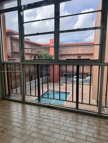 a view of front door