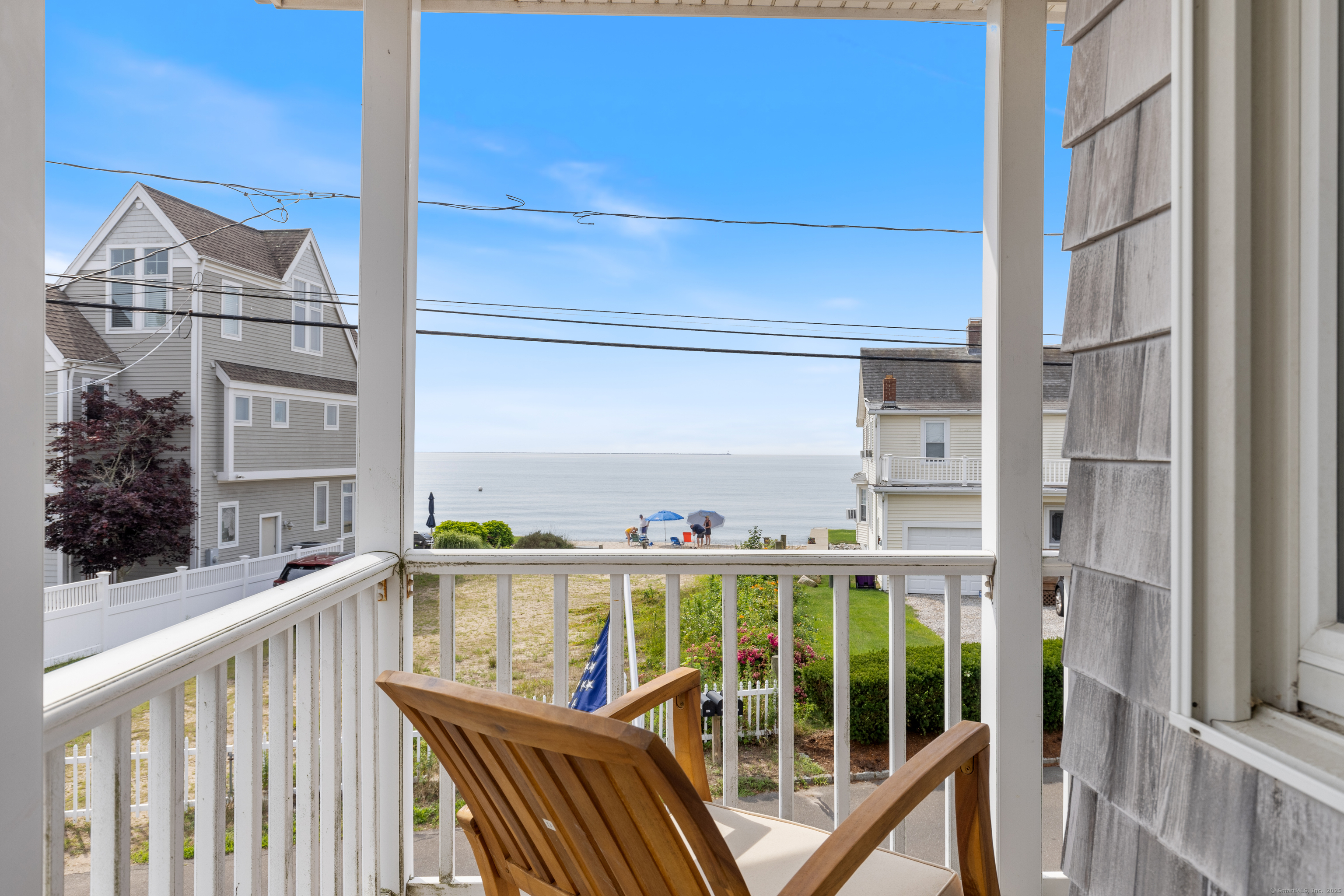 176 Shore Road Clinton, CT 06413 - Photo 32 of 40 a view of a balcony with an outdoor space