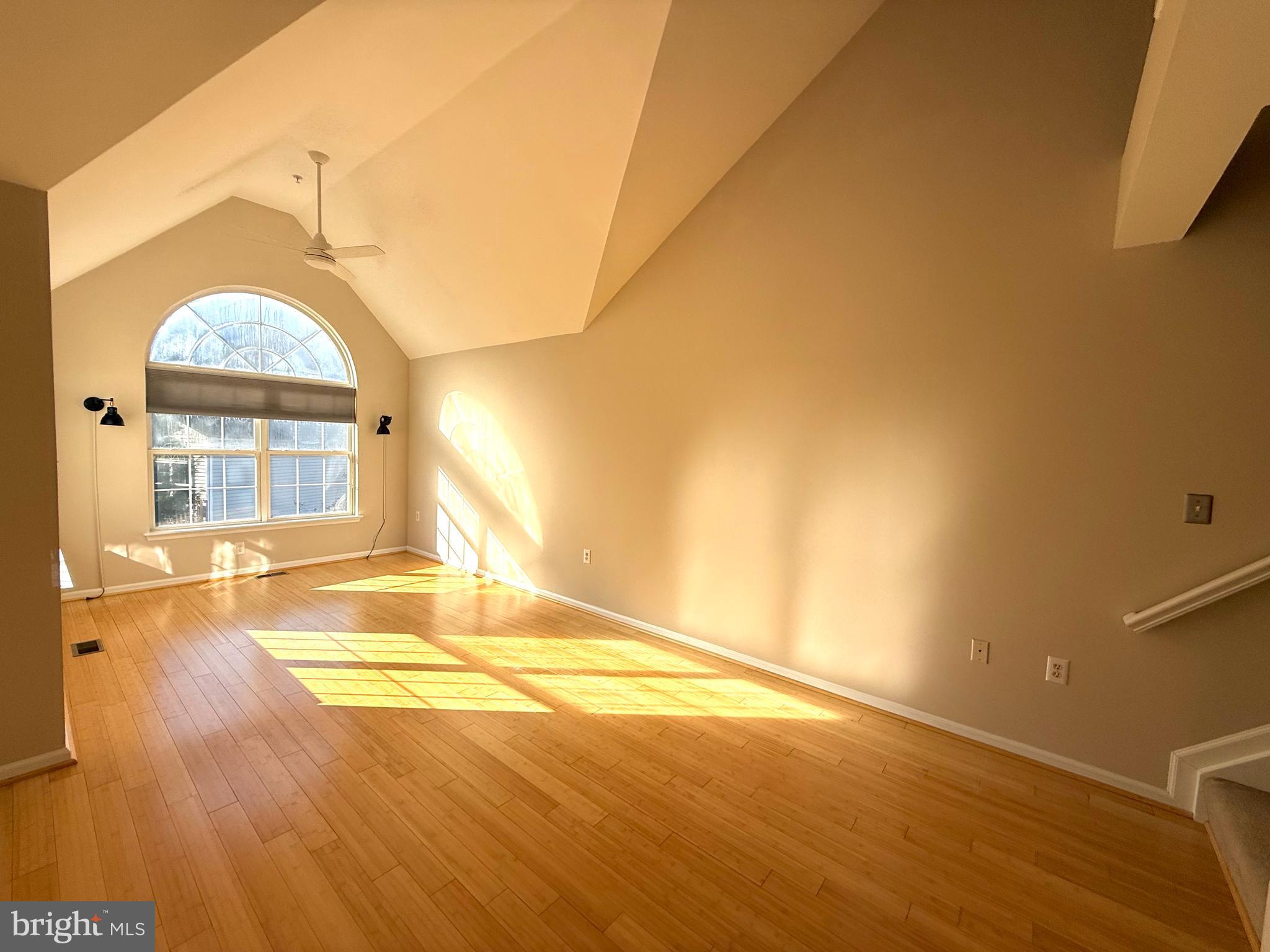 2631 Cameron Way Frederick, MD 21701 - Photo 6 of 86 a view of empty room with wooden floor and fan
