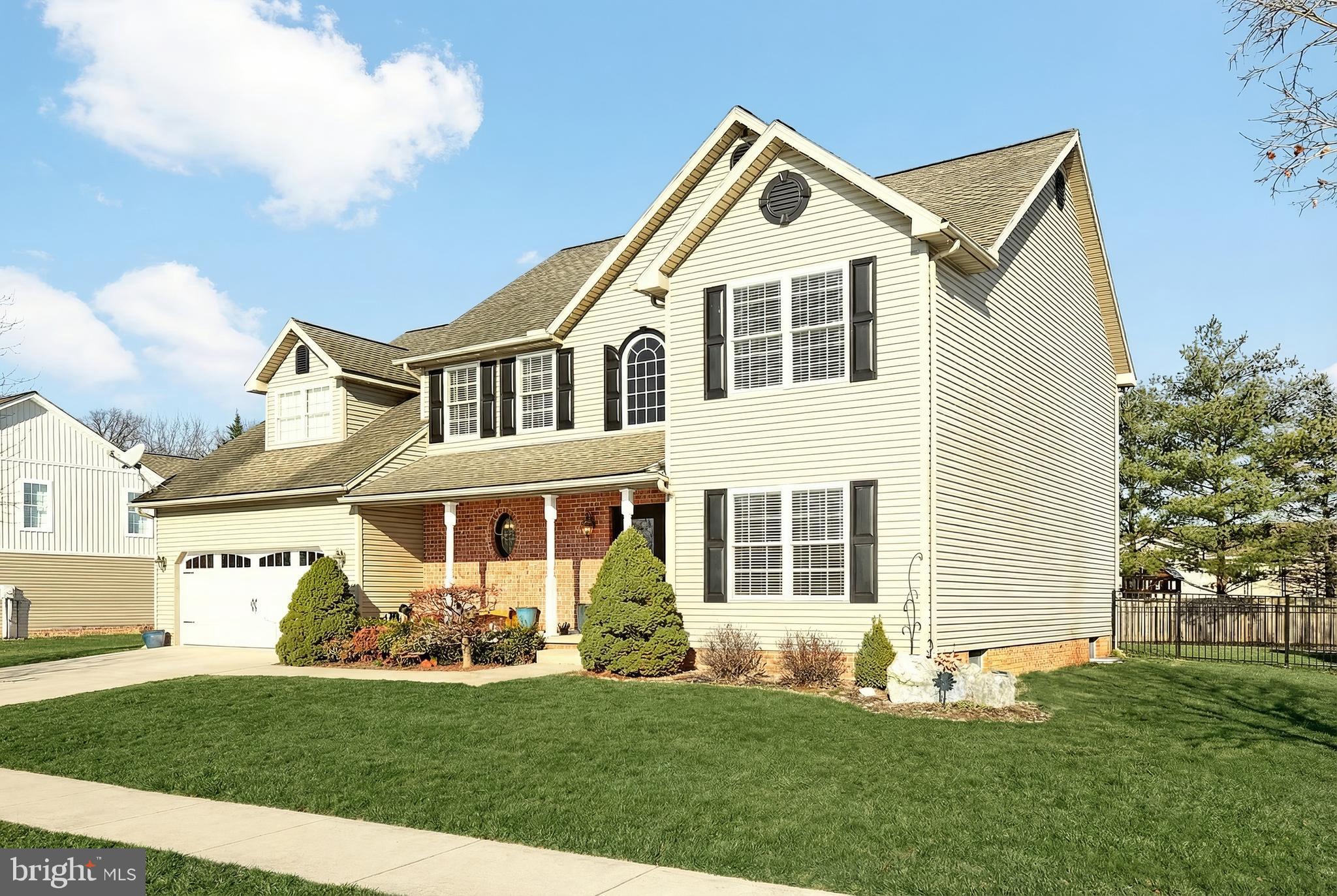 1 Hickory Lane Littlestown, PA 17340 - Photo 34 of 49 a front view of a house with a yard