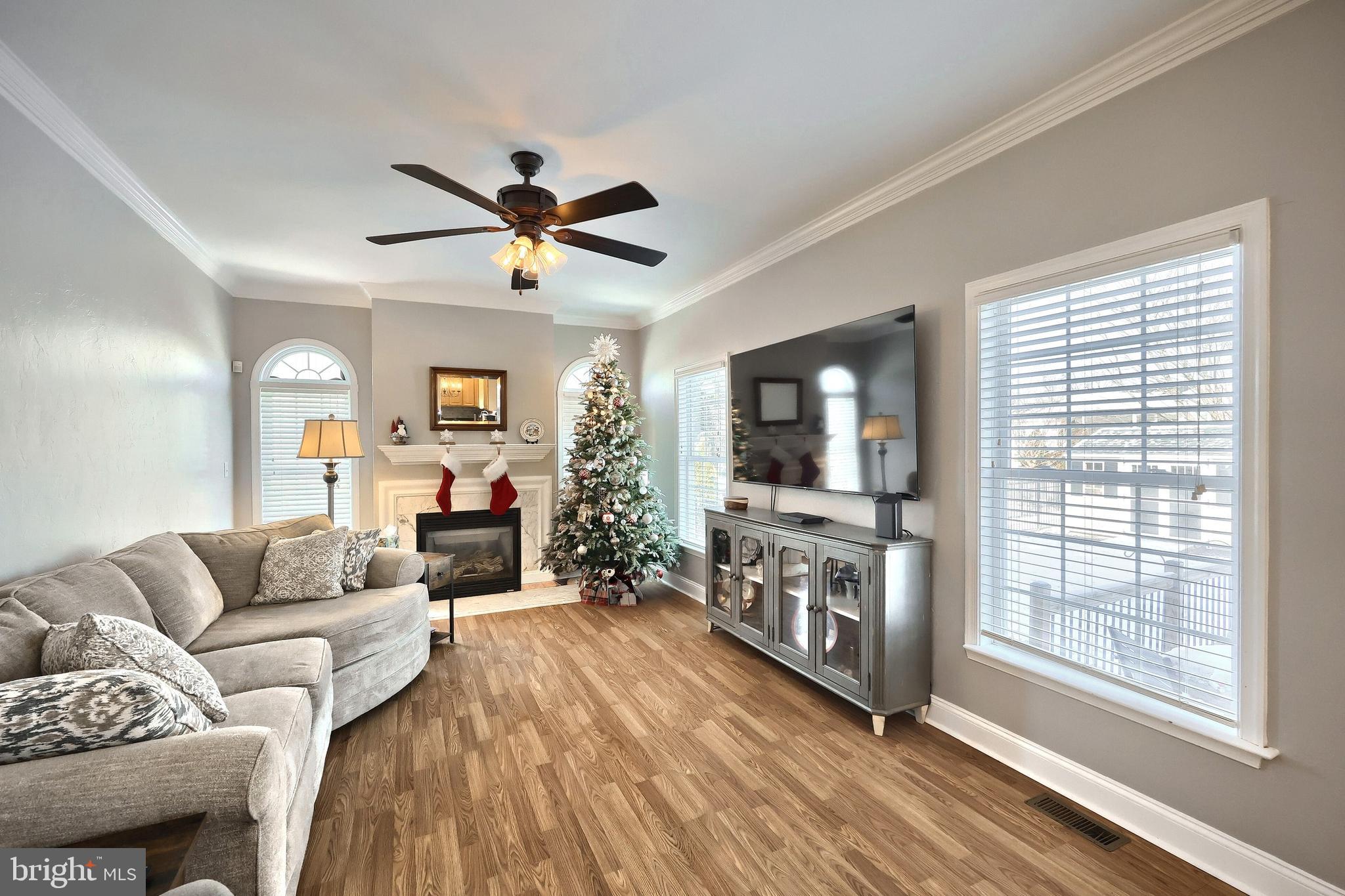 1 Hickory Lane Littlestown, PA 17340 - Photo 7 of 49 a living room with furniture and a fireplace