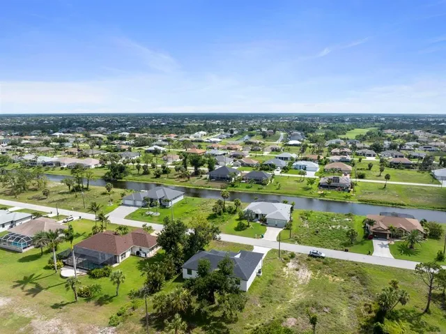 a view of a city with lake