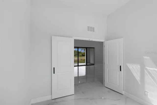 wooden floor in an empty room