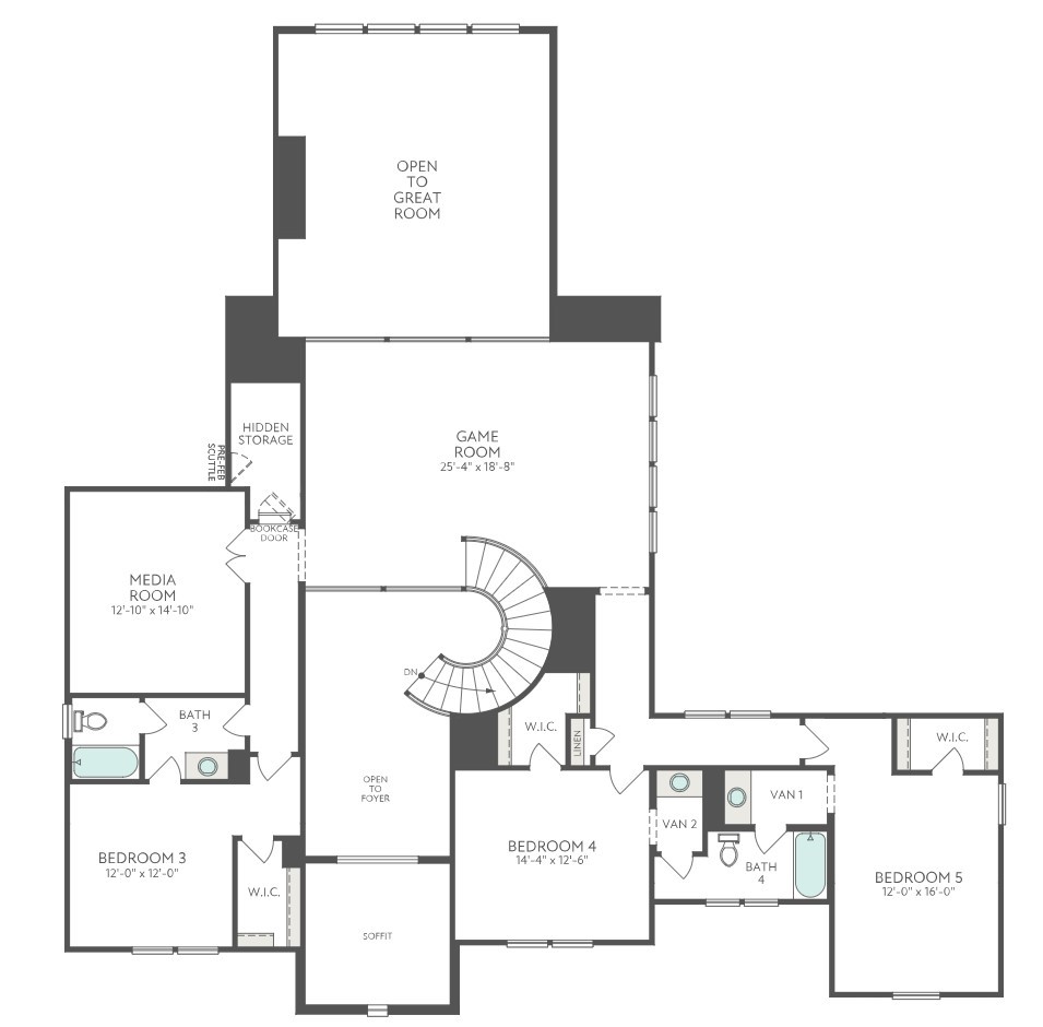11927 Golden Cove Rosharon, TX 77583 - Photo 3 of 15 a picture of floor plan