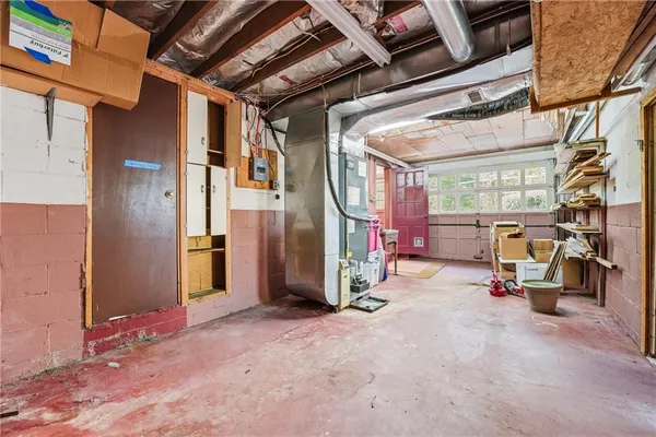a view of empty room