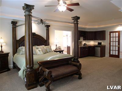201 Gower Road Nazareth, PA 18064 - Photo 31 of 34 a living room with furniture and a chandelier