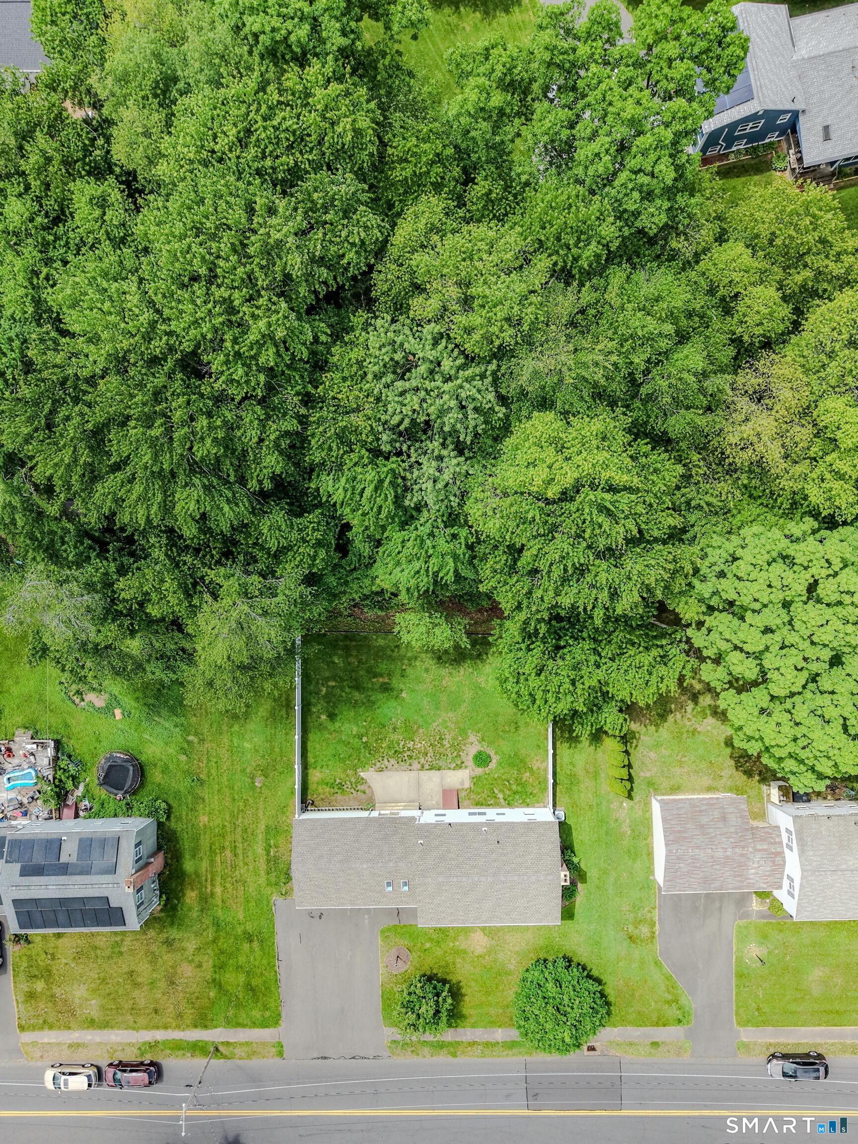 6 Cartier Road Enfield, CT 06082 - Photo 39 of 40 an aerial view of a house with a yard