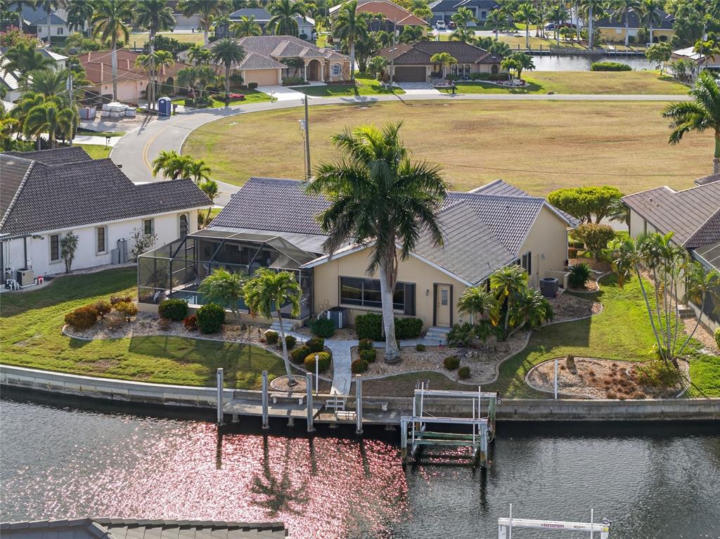 4075 Turtle Dove Circle Punta Gorda, FL 33950 - Photo 33 of 43 a view of swimming pool with outdoor seating and yard view