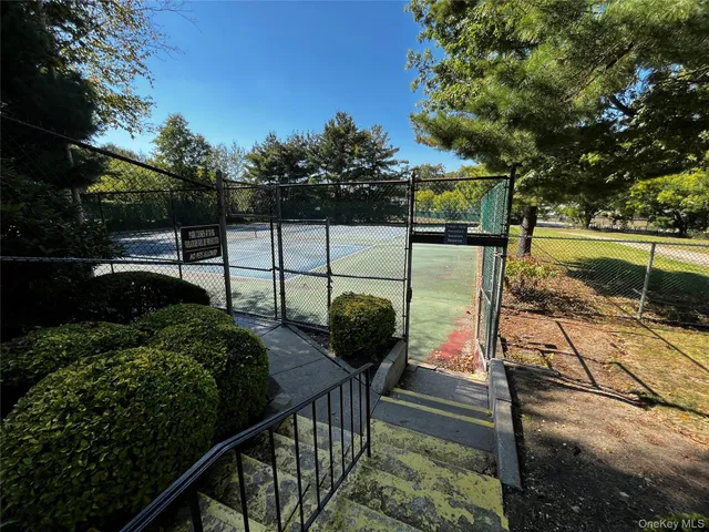 a view of an outdoor space and a yard
