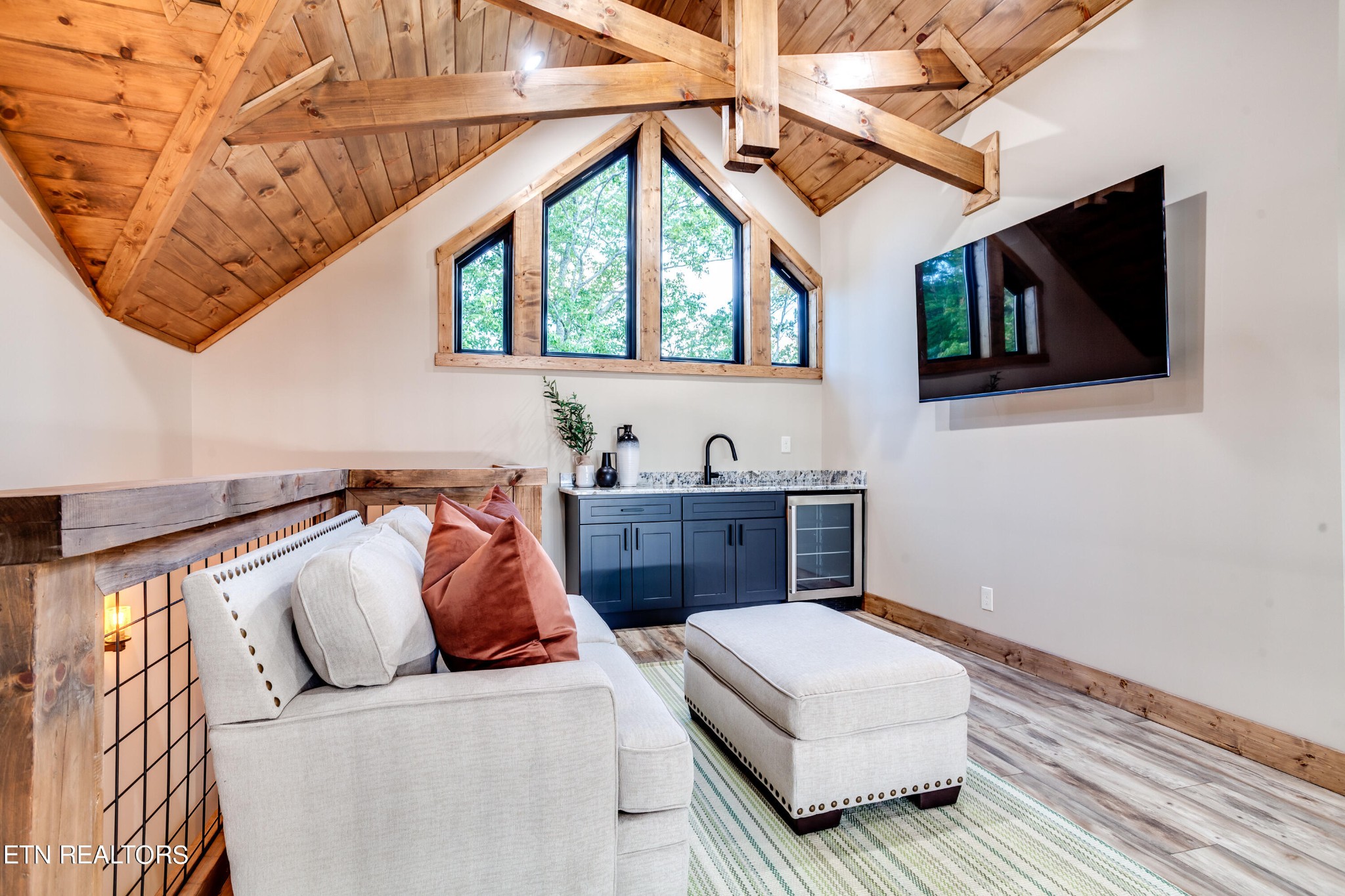1820 High View Court Sevierville, TN 37876 - Photo 26 of 58 a living room with furniture and a flat screen tv