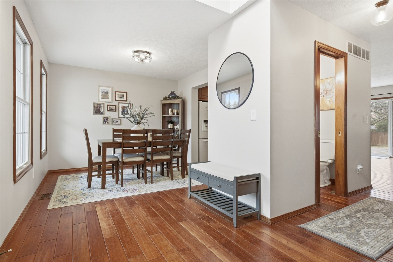 811 Landau Lane Normal, IL 61761 - Photo 2 of 34 a view of a livingroom with furniture and wooden floor