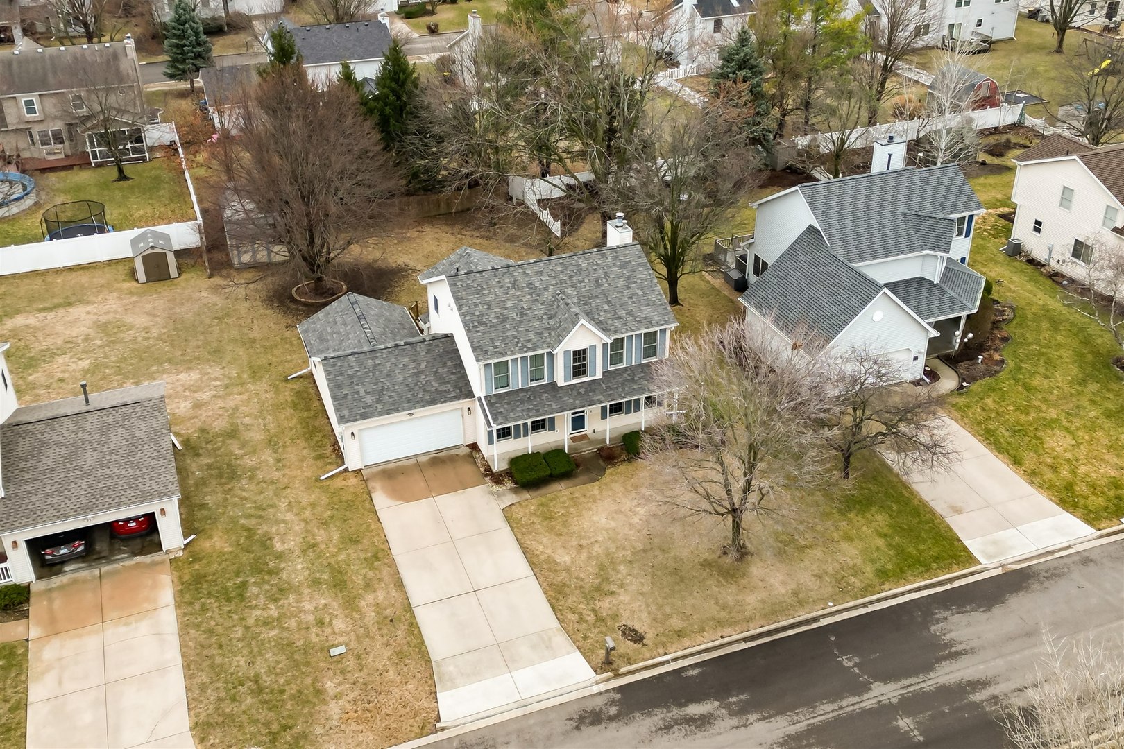 811 Landau Lane Normal, IL 61761 - Photo 27 of 34 an aerial view of a house with a yard