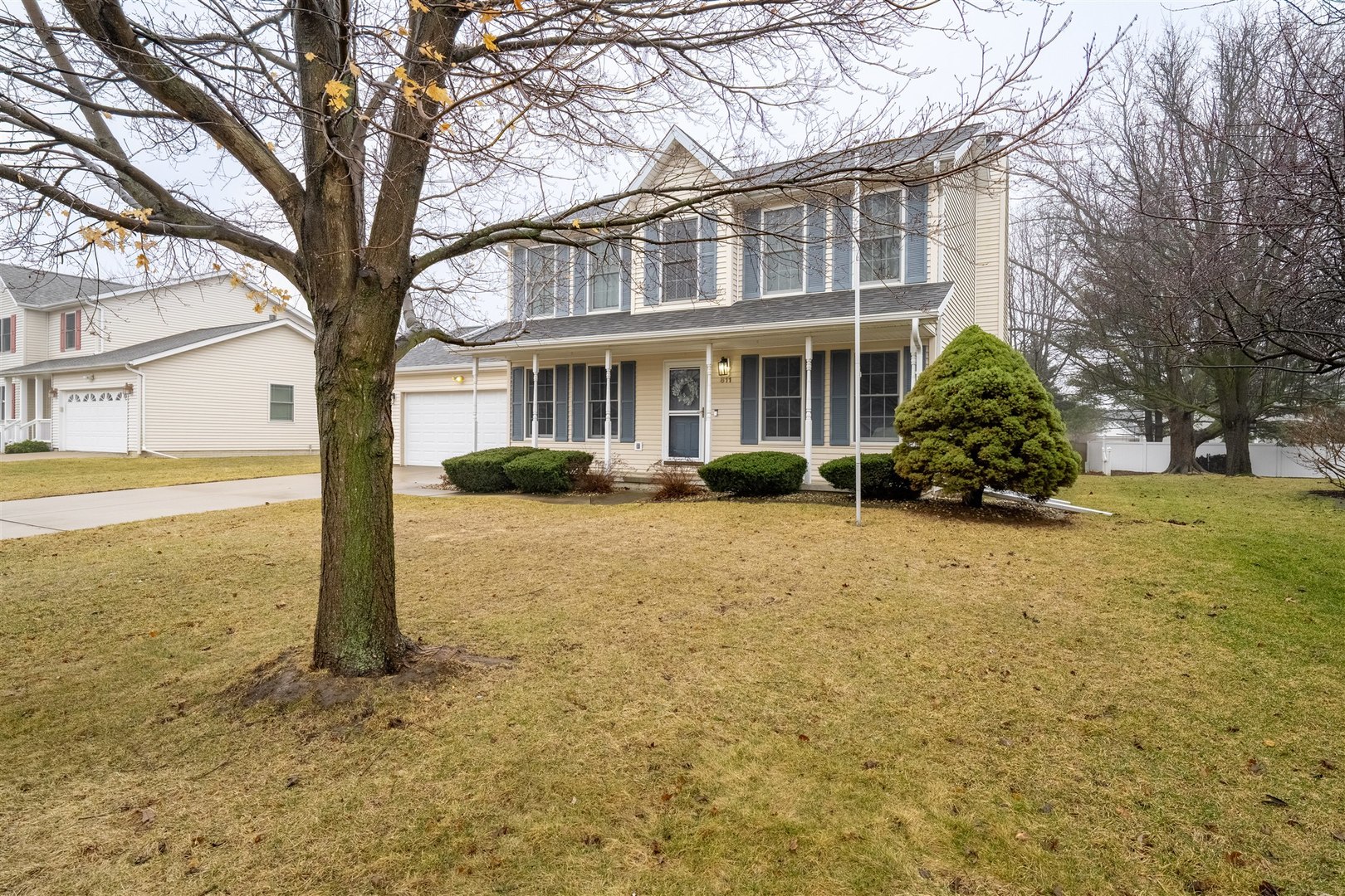 811 Landau Lane Normal, IL 61761 - Photo 33 of 34 a front view of a house with a yard
