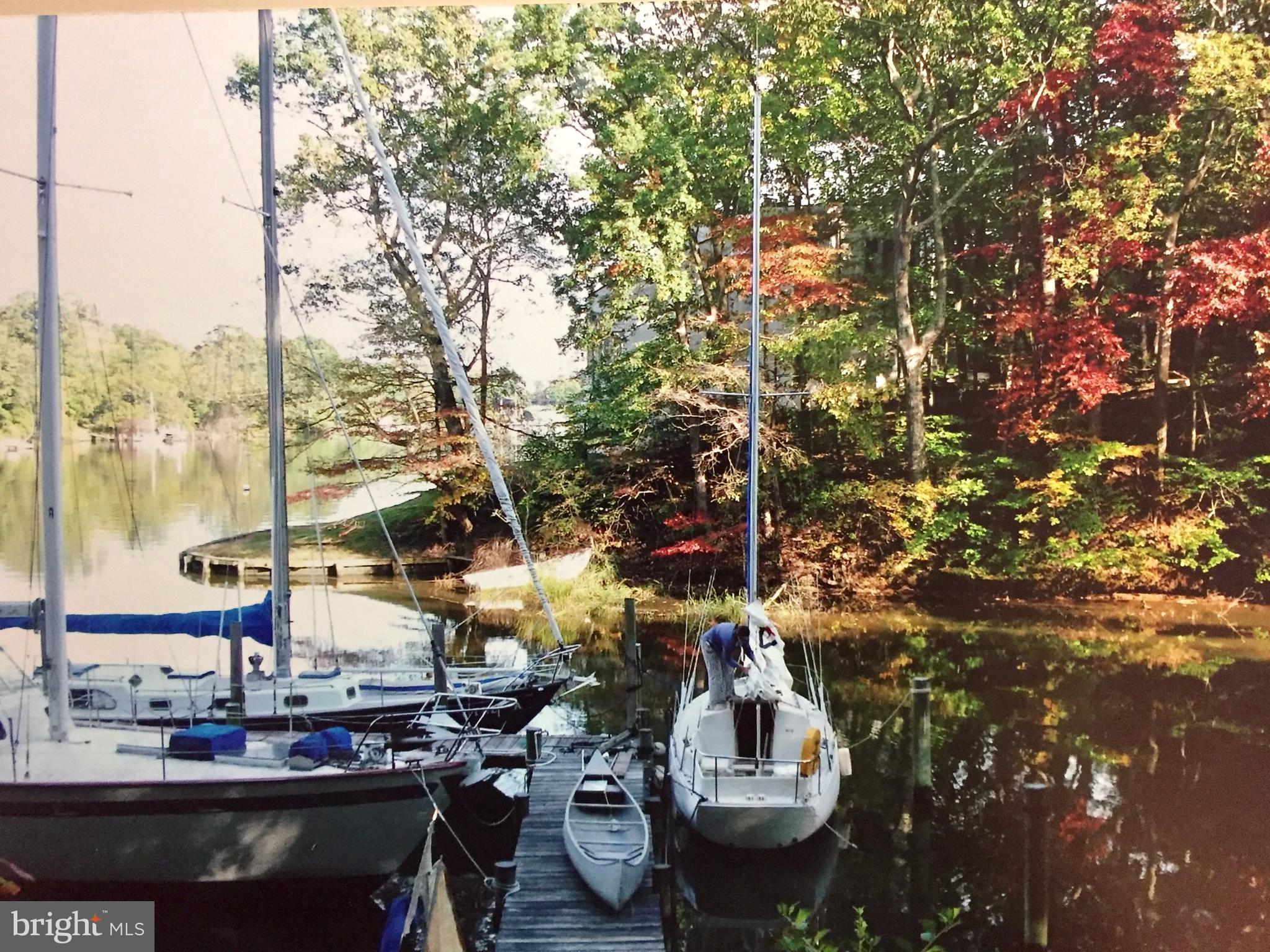 1635 Orchard Beach Road Annapolis, MD 21409 - Photo 2 of 23 Dock supports 3 boats, 2 at 40"+