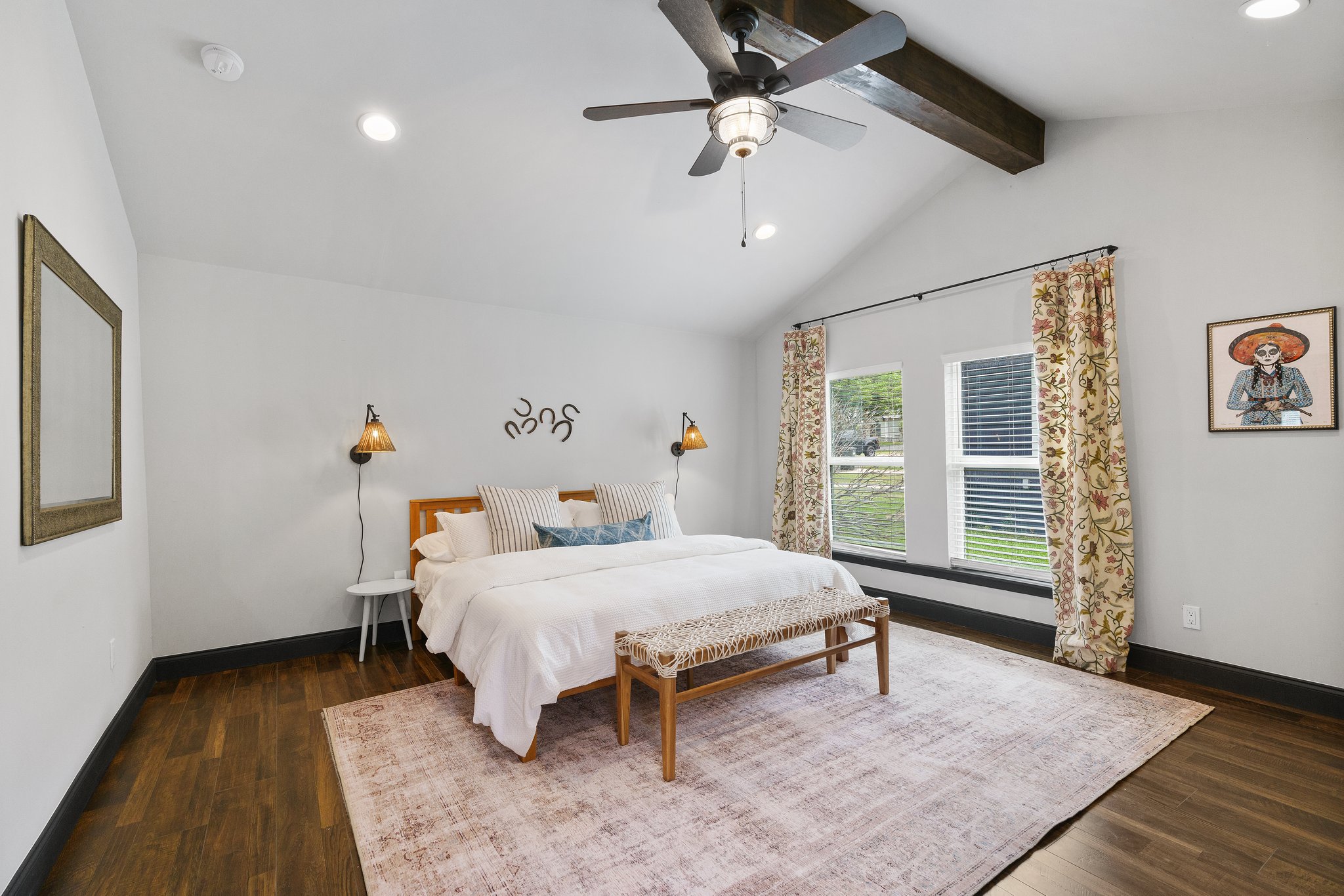 1204 East 13th Street Georgetown, TX 78626 - Photo 9 of 26 a bedroom with a bed and a window
