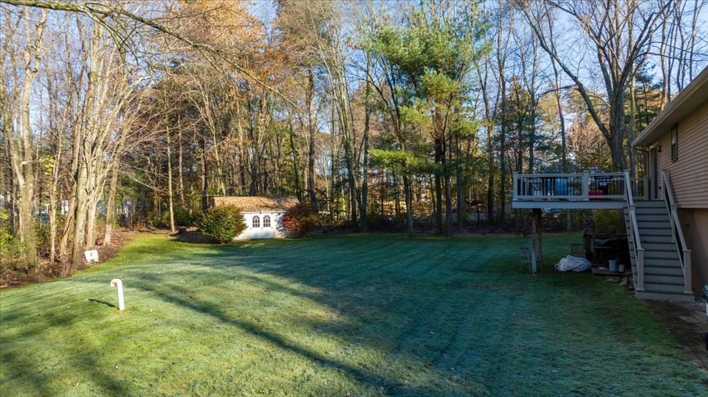 15 Wilbraham Road Hampden, MA 01036 - Photo 10 of 38 a view of a backyard with furniture