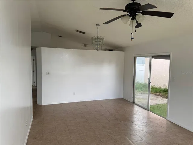 a view of a room with window