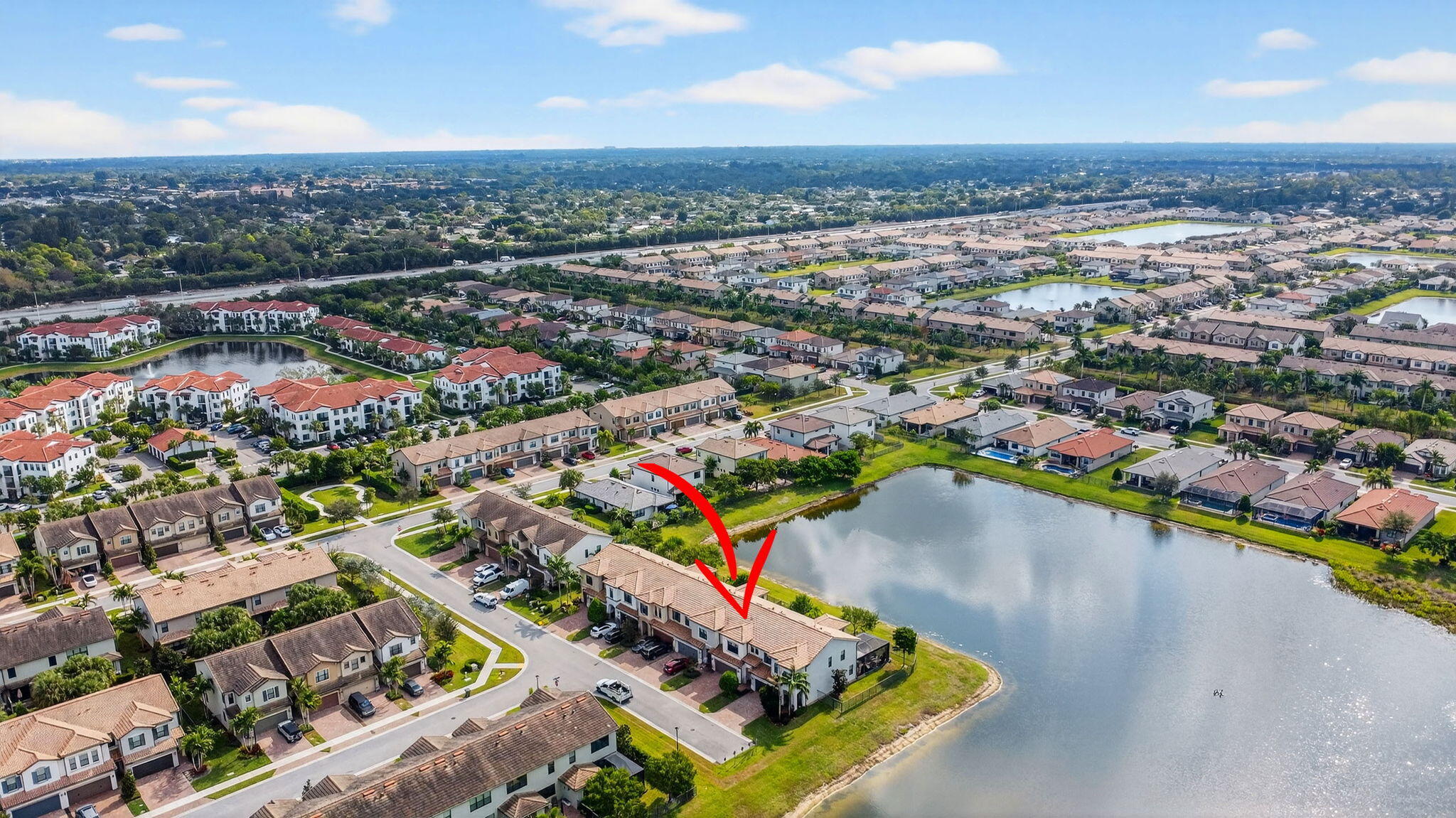 8301 Rearing Lane Lake Worth, FL 33467 - Photo 58 of 109 an aerial view of a city