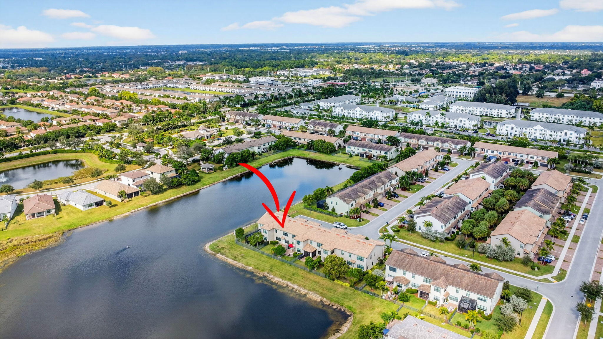 8301 Rearing Lane Lake Worth, FL 33467 - Photo 60 of 109 an aerial view of a city