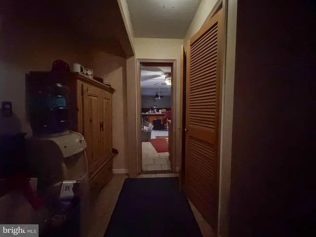 a room with storage and utility