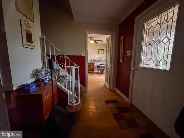 a view of an entryway