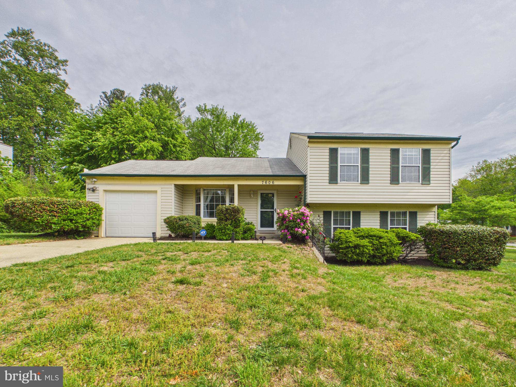 7606 Huntsman Court Clinton, MD 20735 - Photo 1 of 40 front view of a house with a yard