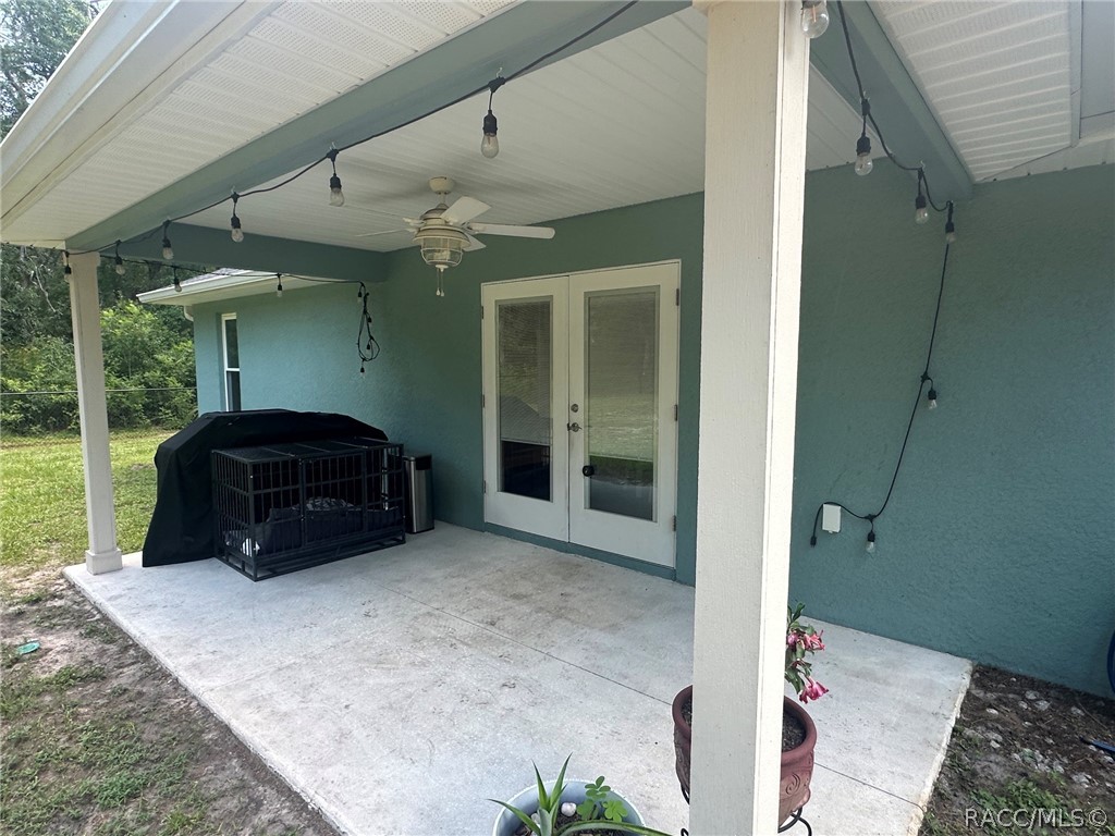 8434 North Vardon Road Citrus Springs, FL 34434 - Photo 24 of 29 Covered patio