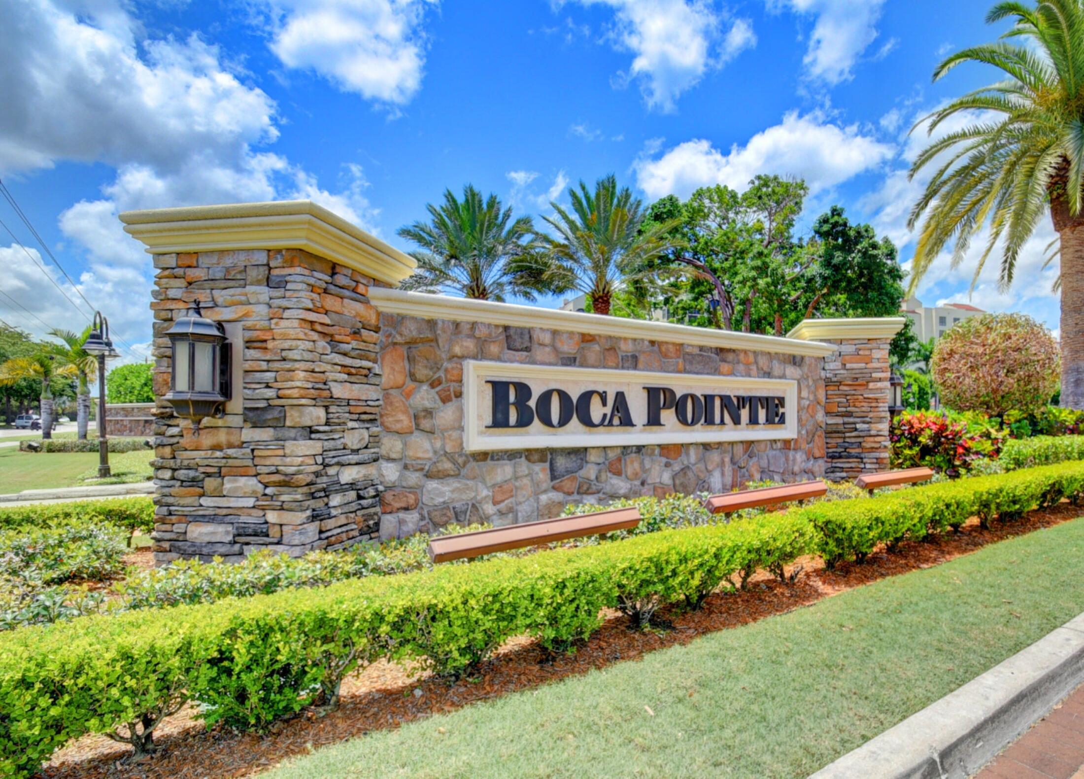 6757 Via Regina, Unit 3 Boca Raton, FL 33433 - Photo 4 of 48 Boca Pointe Entrance1
