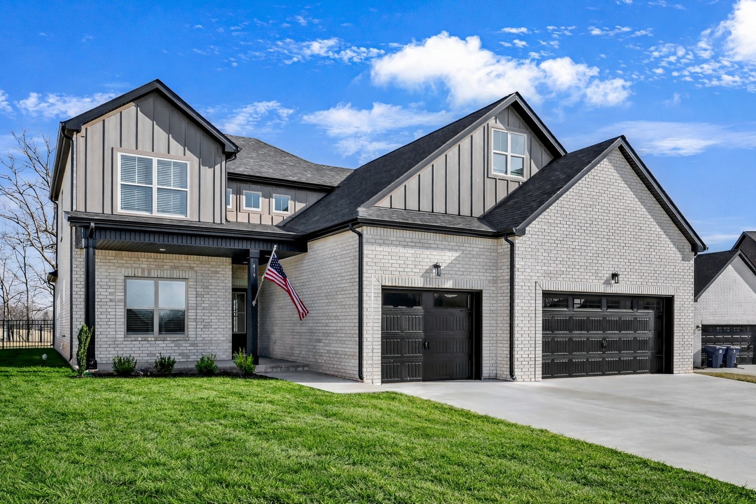 419 Blue Ridge Clarksville, TN 37043 - Photo 7 of 48 a front view of a house with a yard