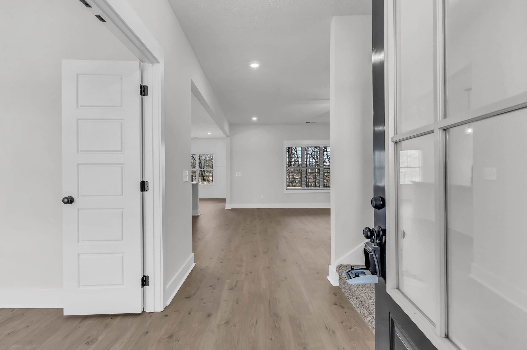 419 Blue Ridge Clarksville, TN 37043 - Photo 8 of 48 a view of a hallway with wooden floor and closet