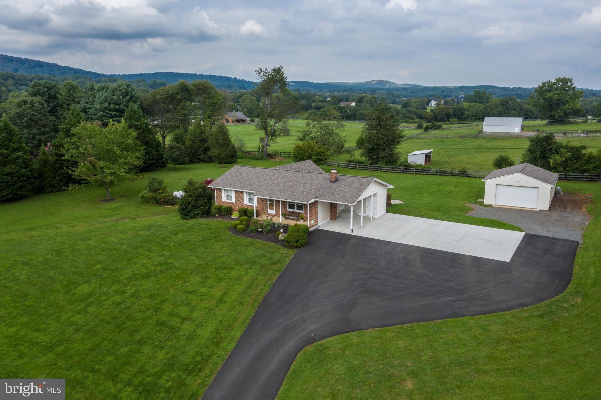 15000 Rolling Ridge Road Haymarket, VA 20169 - Photo 8 of 58 Aerial image- mountain views