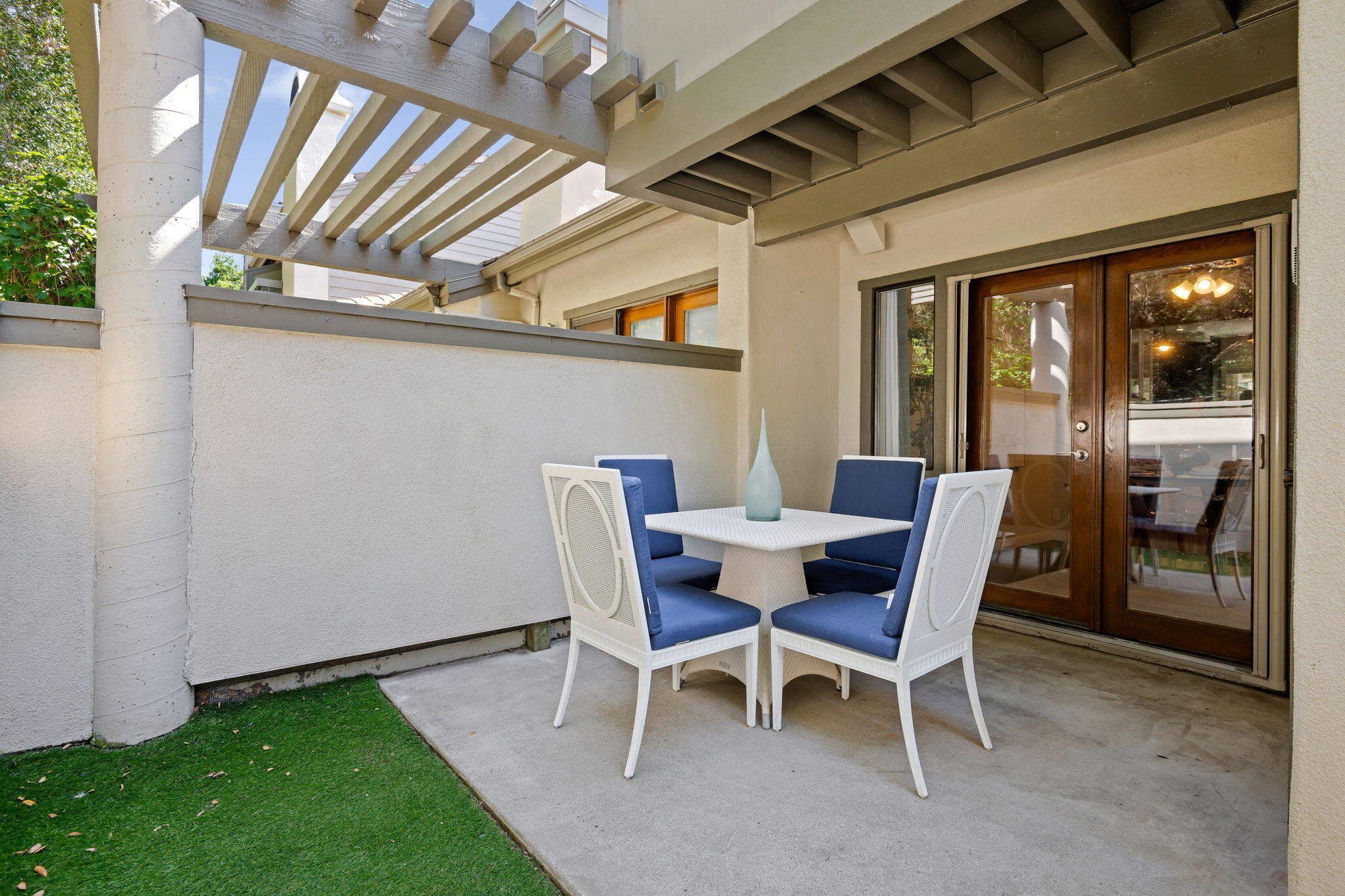 4039 Primavera Road, Unit 5 Santa Barbara, CA 93110 - Photo 22 of 32 Private Back Patio