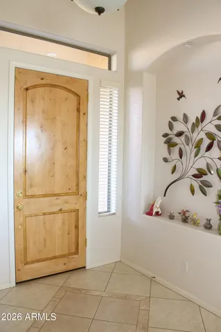 a view of a lake with a mountain in the background