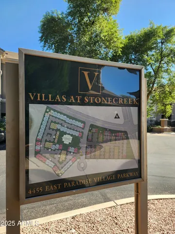 a view of a two black gate