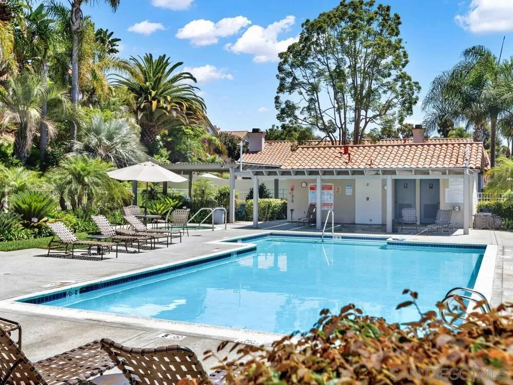 1591 Madrid Drive Vista, CA 92081 - Photo 40 of 40 a view of a house with a swimming pool and sitting area