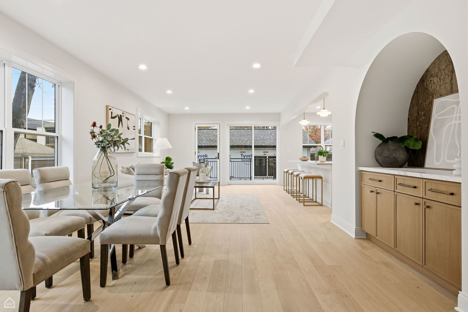 Undisclosed Address Chicago, IL 60625 - Photo 5 of 36 a living room with furniture and a large window