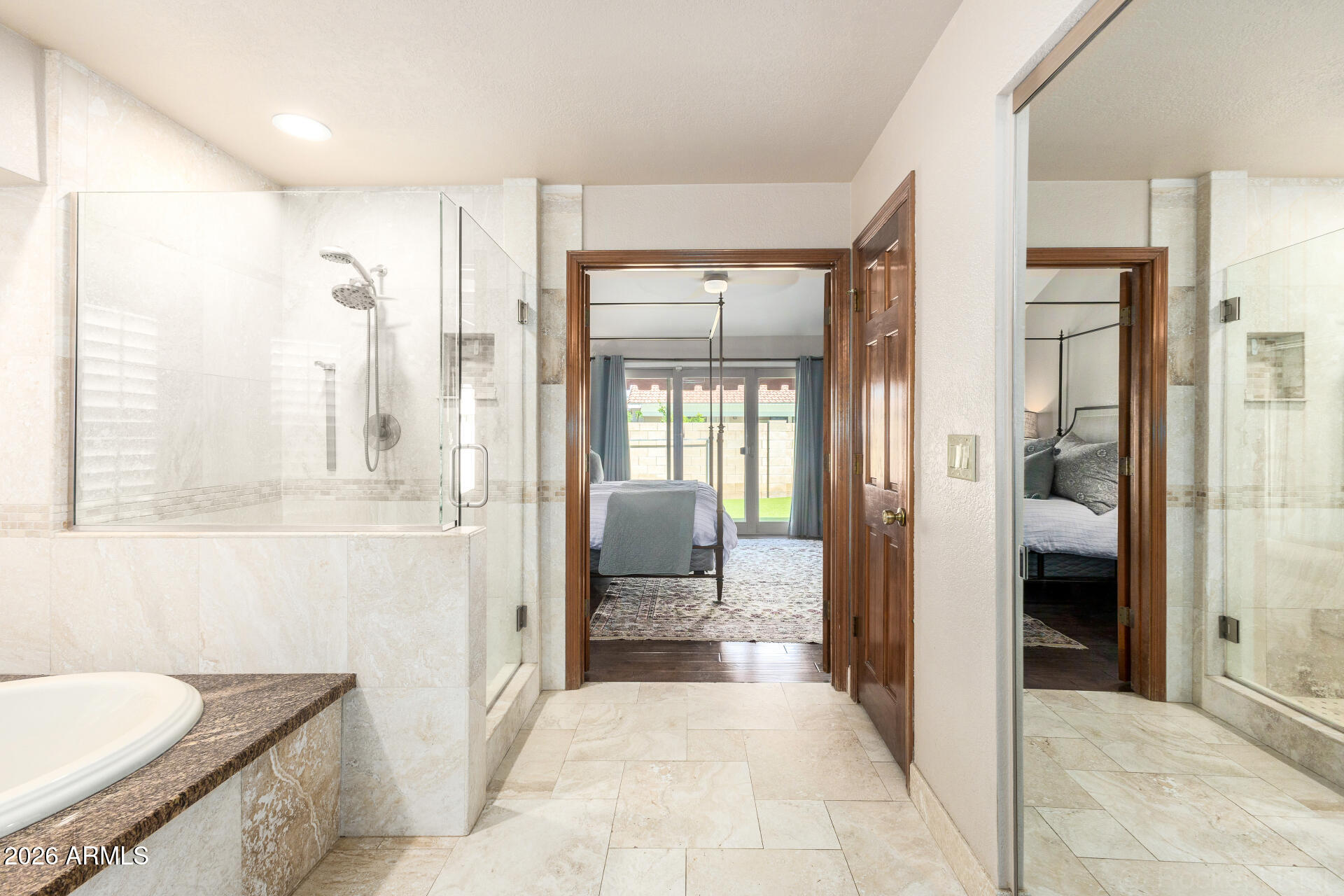 1942 East Krista Way Tempe, AZ 85284 - Photo 27 of 51 a bathroom with a tub and shower
