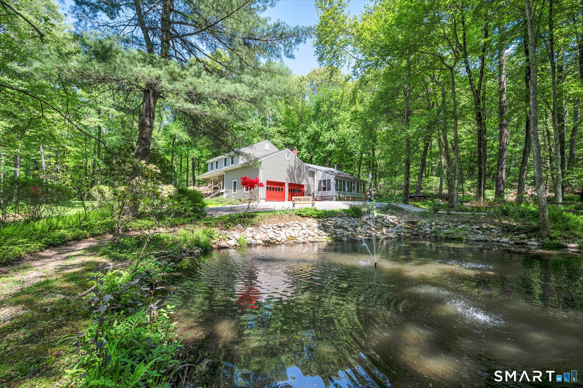59 Indian Hill Road Canton, CT 06019 - Photo 27 of 39 a house view with lake view