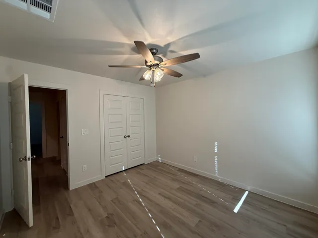 wooden floor in an empty room
