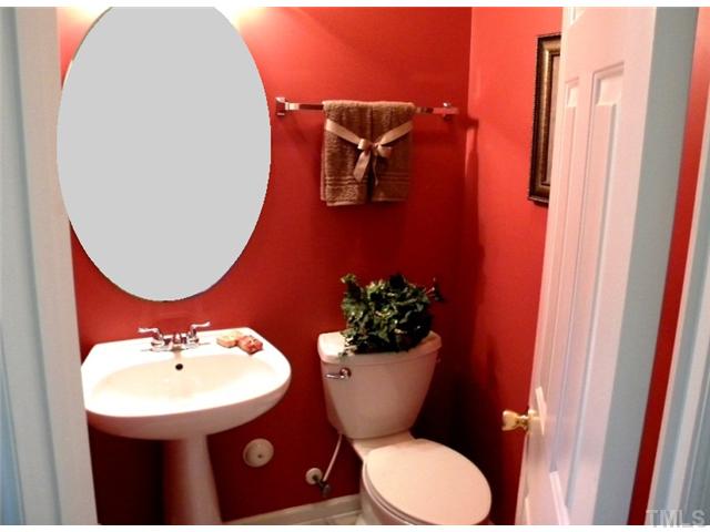4613 Marathon Lane Raleigh, NC 27616 - Photo 14 of 24 Pedistal sink central location.