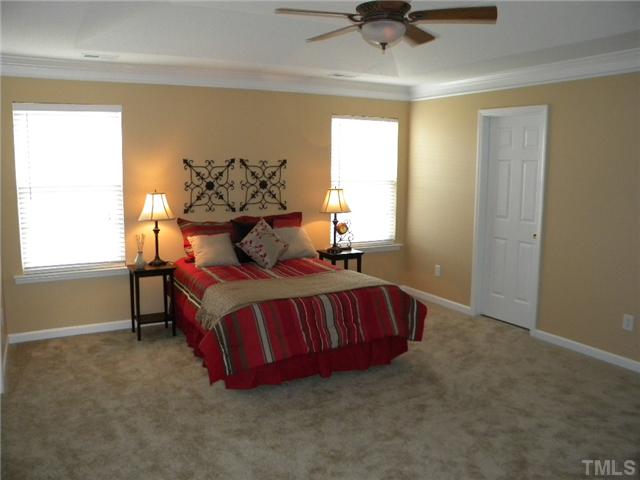 4613 Marathon Lane Raleigh, NC 27616 - Photo 18 of 24 Master suite includes trey ceiling with ceiling fan