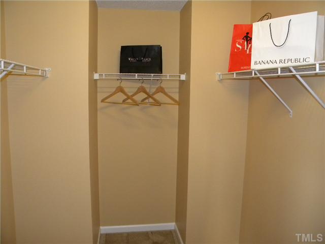 4613 Marathon Lane Raleigh, NC 27616 - Photo 21 of 24 Large master bedroom walk in closet.