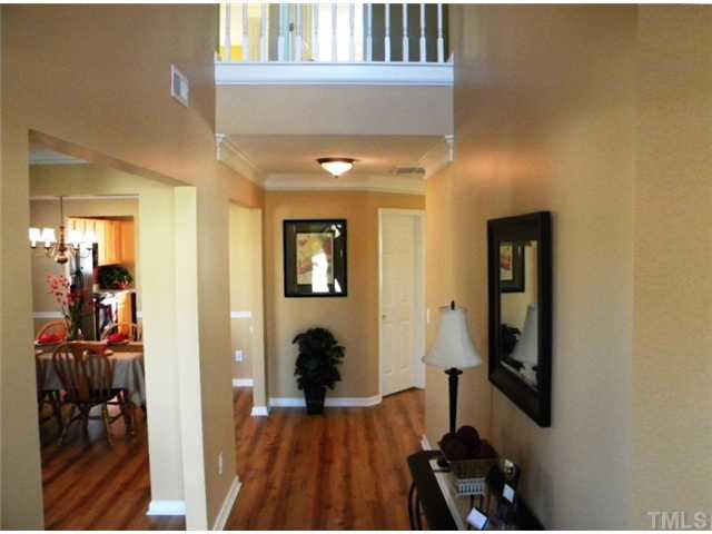 4613 Marathon Lane Raleigh, NC 27616 - Photo 3 of 24 Welcoming entry foyer with rich laminate on entire first floor