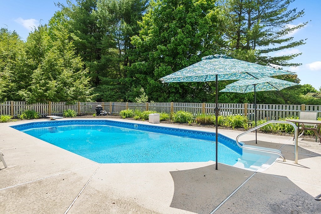 198 Still River Road Bolton, MA 01740 - Photo 35 of 36 a view of a swimming pool with a lounge chairs