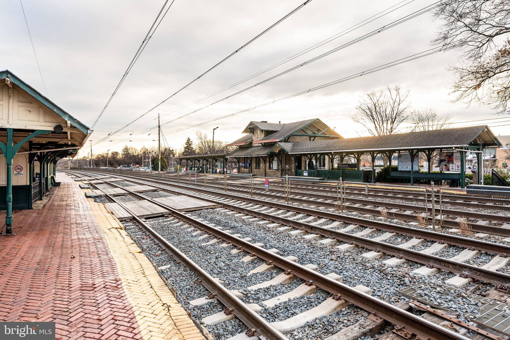 383 Lakeside Road, Unit 105 Ardmore, PA 19003 - Photo 23 of 25 a view of a train station